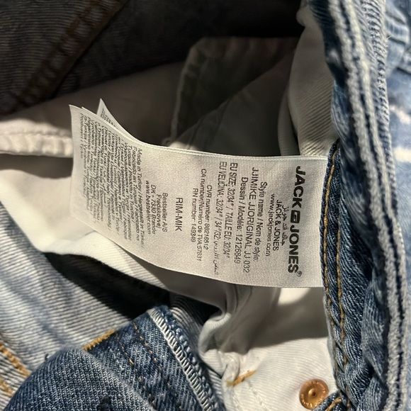 Gently used jeans for men 100% authentic feet for work school - Picture 6 of 11